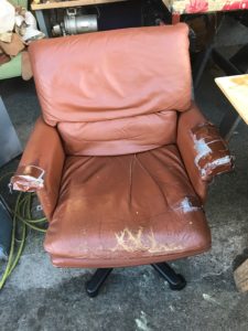 Picture of Reupholstery Before Image