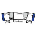 BUDAPEST Reclining 4 Cushion Sofa with 2 Large Wedge Console Arms Configurations - Riverside Home Theater Picture of Reclining 4 Cushion Sofa with 2 Large Wedge Console Arms Configurations - Riverside Home Theater swatch