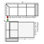 Picture of Sleeper Sectional Configurations - The Dalton swatch