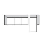 Picture of Left Arm Sofa, Left Arm Chaise 12x69x35 Delano Configurations swatch