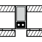 Picture of Reclining 4 Cushion Sofa w/ 3 LARGE Console Arms Confirgurations-Home Theater Templetes swatch
