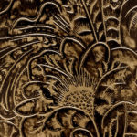 JAYNE WING CHAIR Tropicana Cattail Hand Tooled-Classic Picture of Tropicana Cattail Hand Tooled-Classic swatch