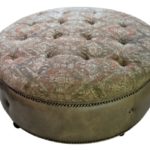 ARMSTRONG TUFTED OTTOMAN