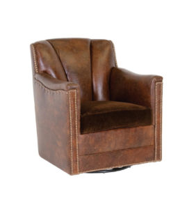 LOMBARD SWIVEL GLIDER CHAIR