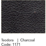 Yorbita Collection Teodora-Charcoal Leather Grade B- Moroni Picture of Teodora-Charcoal Leather Grade B- Moroni swatch