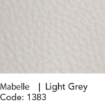 Yorbita Collection Mabelle-Light Grey Leather Grade B- Moroni Picture of Mabelle-Light Grey Leather Grade B- Moroni swatch