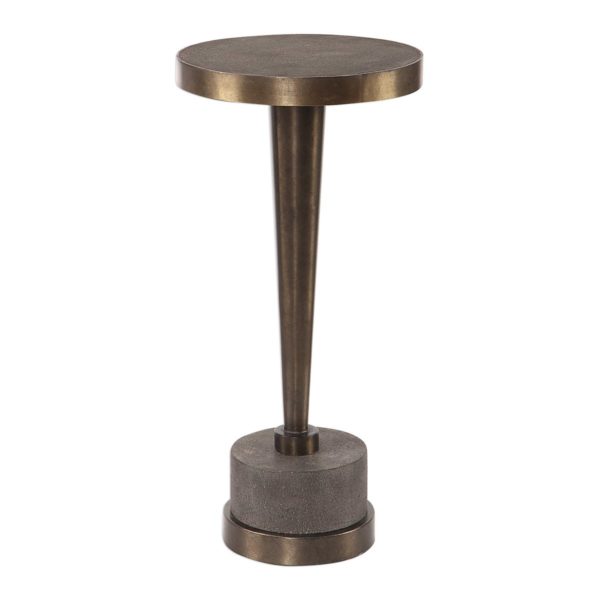 MASIKA DRINK TABLE, BRONZE