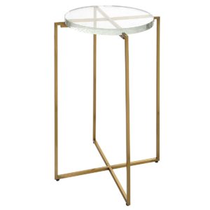 STAR-CROSSED ACCENT TABLE