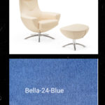 Baloo Chair In Bella Blue