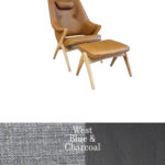 West Blue & Charcoal