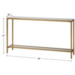 HAYLEY CONSOLE TABLE, GOLD
