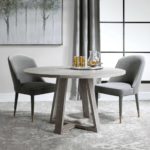 GIDRAN DINING TABLE, GRAY
