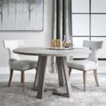 GIDRAN DINING TABLE, GRAY
