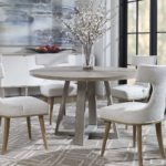 GIDRAN DINING TABLE, GRAY