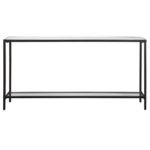 HAYLEY CONSOLE TABLE, BLACK
