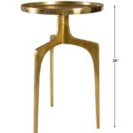 KENNA ACCENT TABLE, GOLD