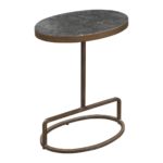 JESSENIA ACCENT TABLE, BLUESTONE