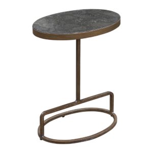 JESSENIA ACCENT TABLE, BLUESTONE