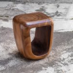 LOOPHOLE ACCENT STOOL