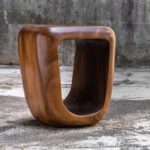 LOOPHOLE ACCENT STOOL