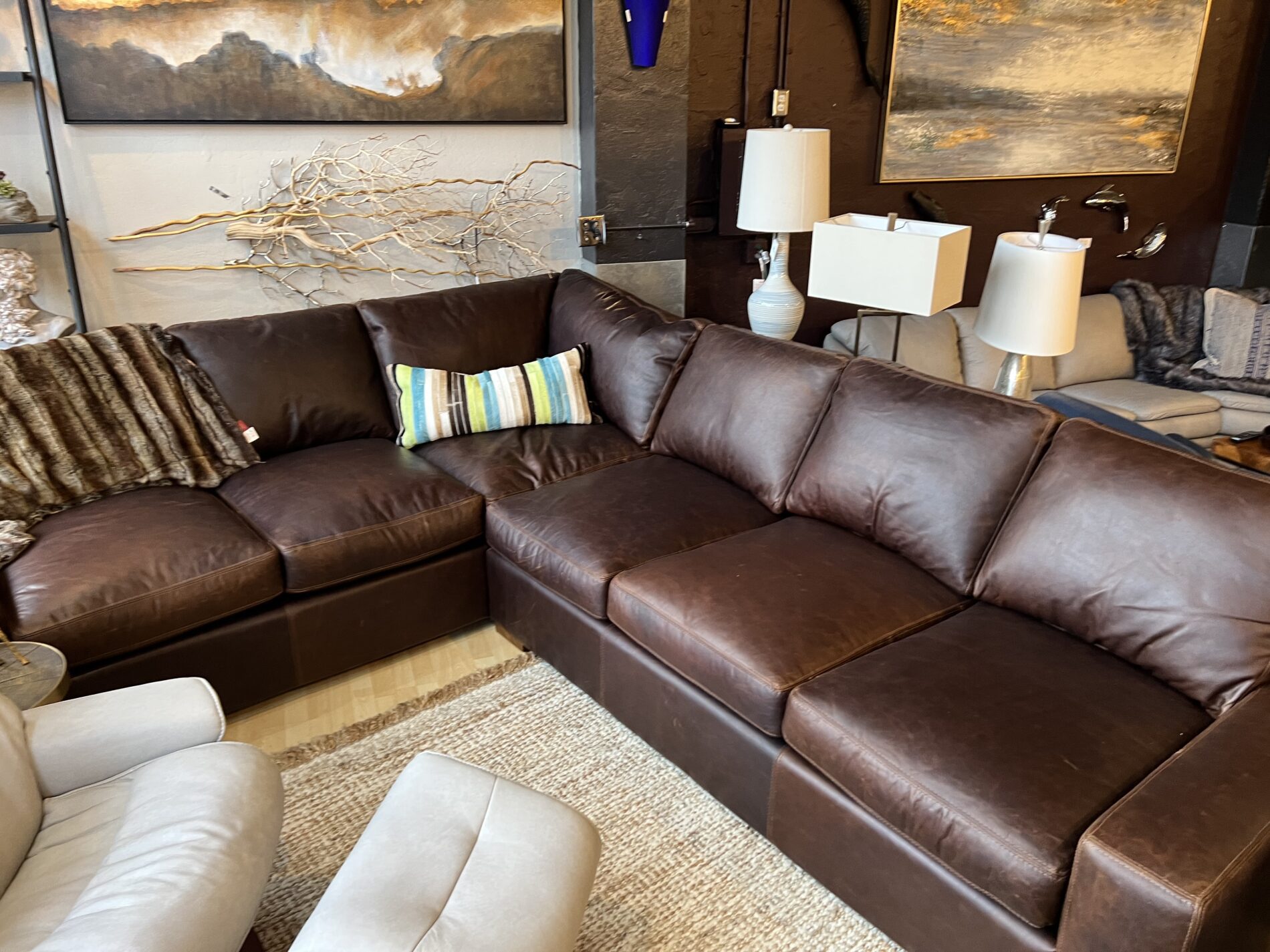 Max Sectional Leather