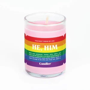 Pride Mini Candle - He/Him