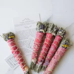 Floral Sage Bundle with crystal
