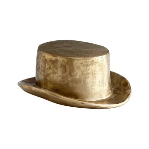 Hat Token | Aged Brass
