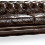 Chester Stationary Sofa- Dark Brown