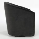 Arline Swivel Accent Chair Gray