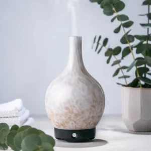 Pale Gold Glass Vase Diffuser.