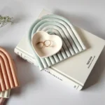 Nordic style rainbow shaped tray