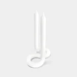 54 Celsius-Twist/ Twisty/ Wiggle Candle Sticks by Lex Pott -White