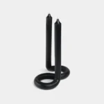 54 Celsius-Twist Candle Sticks by Lex Pott - Black