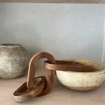 2023 Trend Hand Carved Dark Wood Decor Chain Ornament