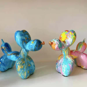 Art Graffiti Balloons Dog Sculpture