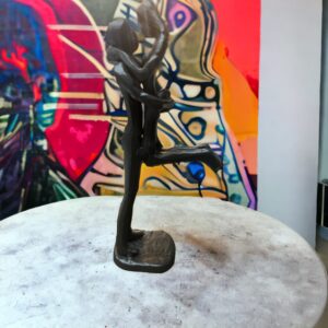 Couple in love sculpture