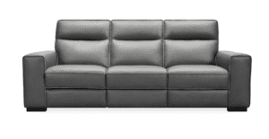 Braeburn Leather Sofa w/PWR Recline PWR Headrest