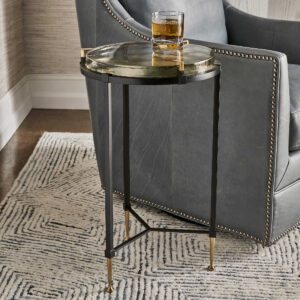 Ice Block Accent Table - Round