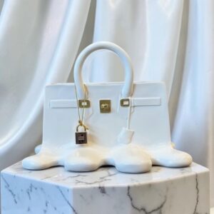 “Birkin” flower vase
